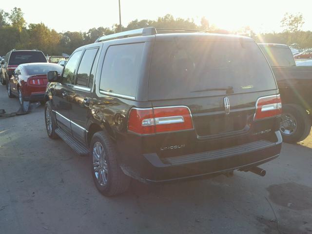 5LMFU27598LJ03920 - 2008 LINCOLN NAVIGATOR BLACK photo 3