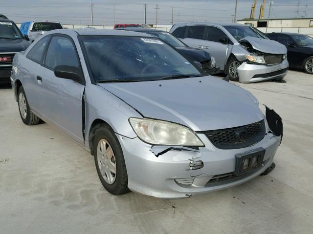 1HGEM22165L071318 - 2005 HONDA CIVIC DX V GRAY photo 1