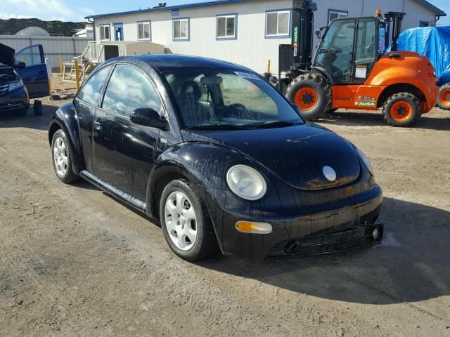 3VWCK21C32M440643 - 2002 VOLKSWAGEN NEW BEETLE BLACK photo 1