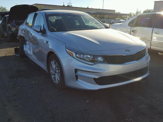 5XXGT4L37GG018832 - 2016 KIA OPTIMA LX SILVER photo 1