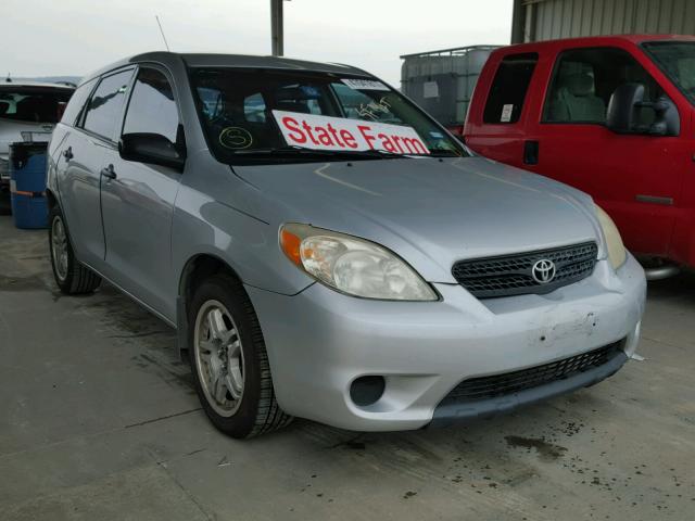 2T1KR32E15C447250 - 2005 TOYOTA MATRIX SILVER photo 1