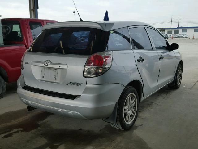 2T1KR32E15C447250 - 2005 TOYOTA MATRIX 银色 照片 4