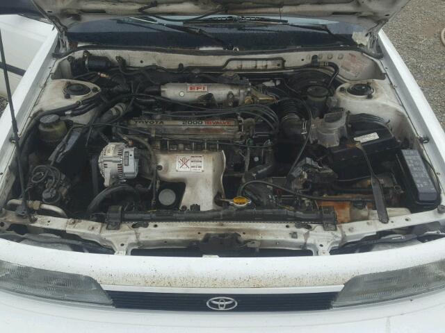 JT2SV21E7M0378203 - 1991 TOYOTA CAMRY DLX WHITE photo 7