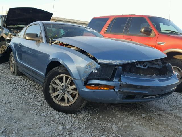 1ZVFT80N175218471 - 2007 FORD MUSTANG BLUE photo 1