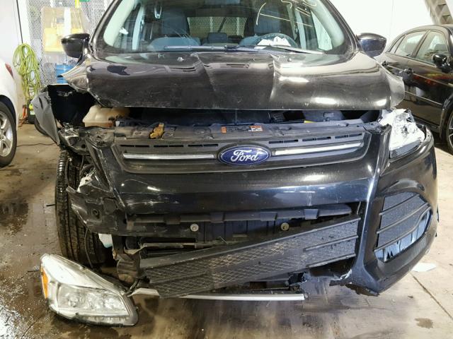 1FMCU9GX1EUA45386 - 2014 FORD ESCAPE SE BLACK photo 9