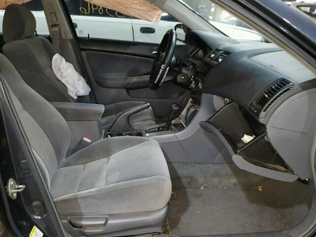 1HGCM56735A070355 - 2005 HONDA ACCORD EX GRAY photo 5