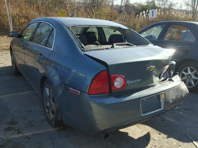 1G1ZH57B894263176 - 2009 CHEVROLET MALIBU 1LT 青色 照片 3