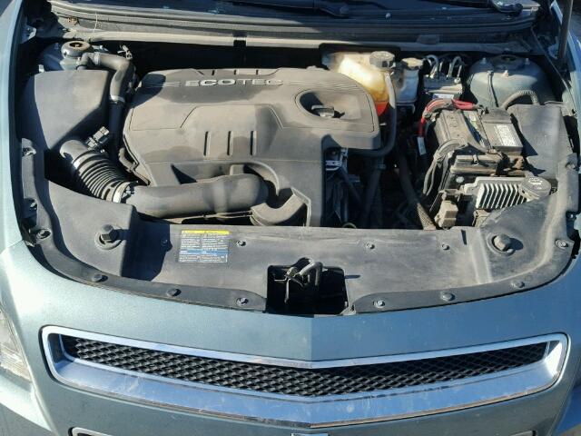 1G1ZH57B894263176 - 2009 CHEVROLET MALIBU 1LT TEAL photo 7