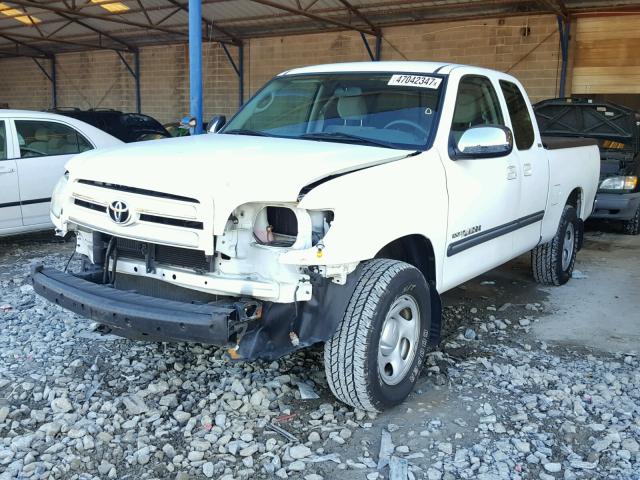 5TBRU34156S464500 - 2006 TOYOTA TUNDRA ACC WHITE photo 2