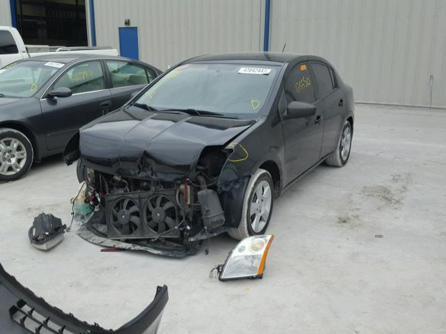 3N1AB61EX8L760627 - 2008 NISSAN SENTRA 2.0 BLACK photo 2