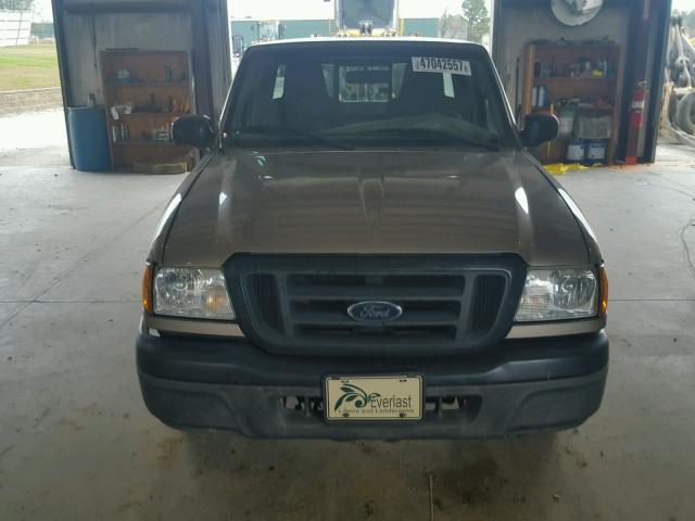 1FTYR10UX4PA47356 - 2004 FORD RANGER GOLD photo 9