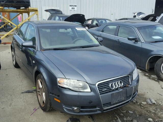 WAUDF78E66A197040 - 2006 AUDI A4 2.0T QU GRAY photo 1