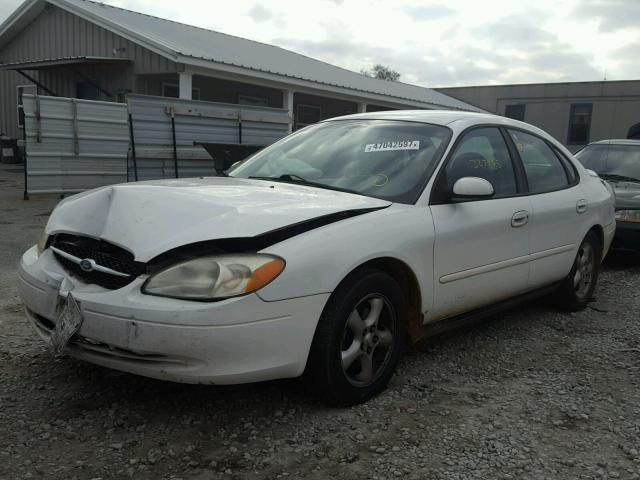 1FAFP53213A186183 - 2003 FORD TAURUS SE WHITE photo 2