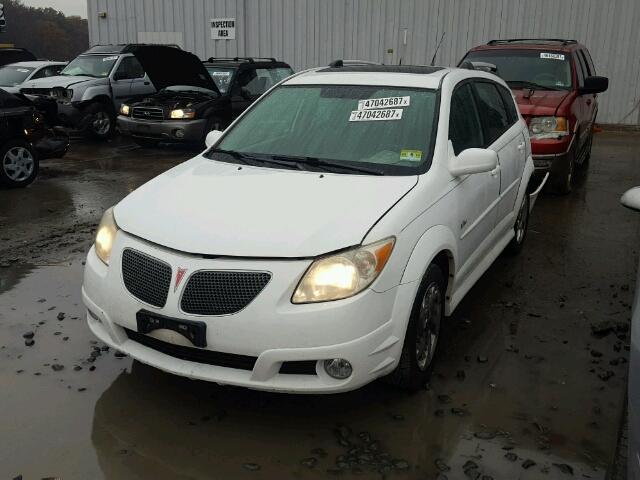 5Y2SL65867Z434205 - 2007 PONTIAC VIBE WHITE photo 2