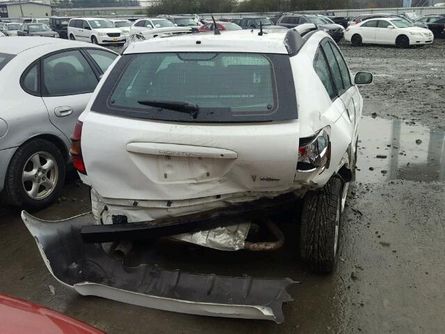 5Y2SL65867Z434205 - 2007 PONTIAC VIBE WHITE photo 9