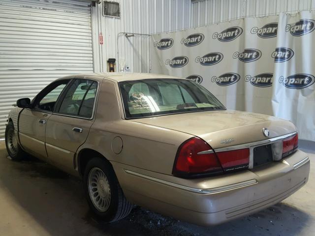 2MEFM75W5YX695172 - 2000 MERCURY GRAND MARQ GOLD photo 3