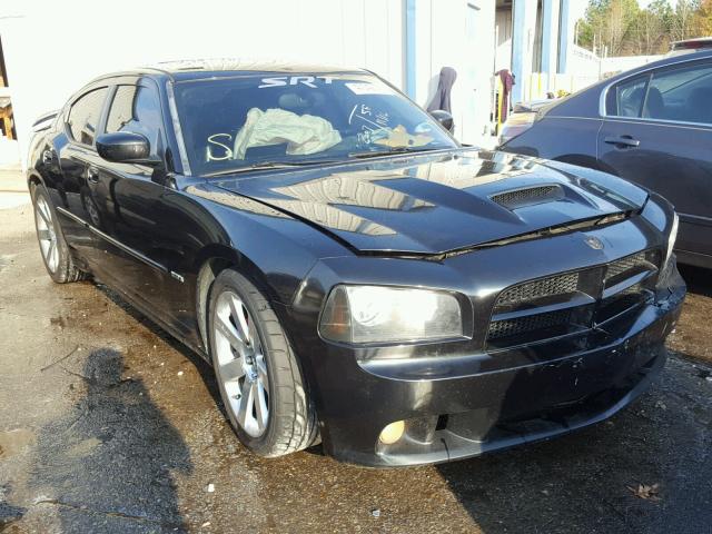 2B3KA73W17H728934 - 2007 DODGE CHARGER SR BLACK photo 1