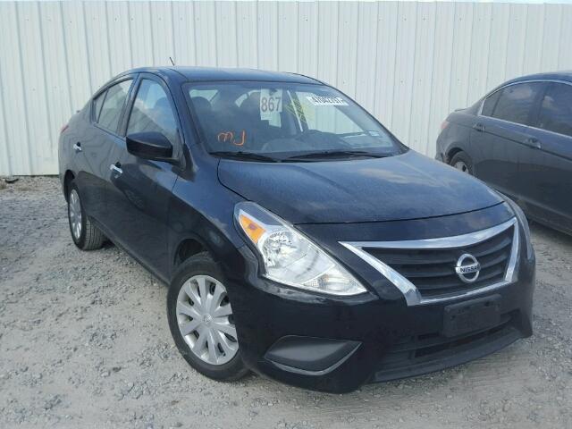 3N1CN7APXFL892419 - 2015 NISSAN VERSA S BLACK photo 1