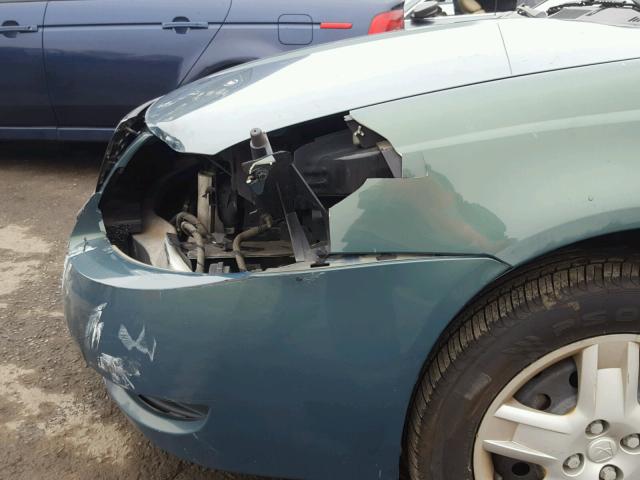 1G8AJ55F06Z125705 - 2006 SATURN ION LEVEL GREEN photo 9