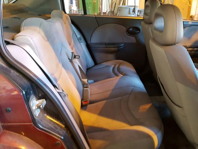 1G8AJ52F24Z158111 - 2004 SATURN ION LEVEL RED photo 6