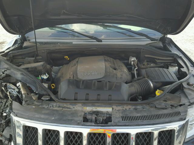 1C4RJFCT4DC583738 - 2013 JEEP GRAND CHER BLACK photo 7