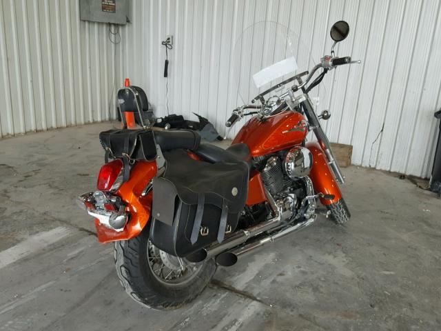 JH2RC44F73M103036 - 2003 HONDA VT750 CDD ORANGE photo 4