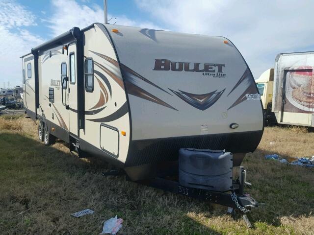 4YDT33529FD423500 - 2015 KEYSTONE BULLET BROWN photo 1