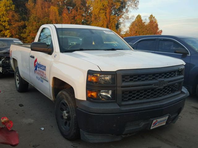 1GCNCPEH1FZ424652 - 2015 CHEVROLET SILVERADO WHITE photo 1