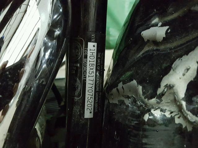 1HD1BX5177Y075202 - 2007 HARLEY-DAVIDSON FLSTF BLACK photo 10