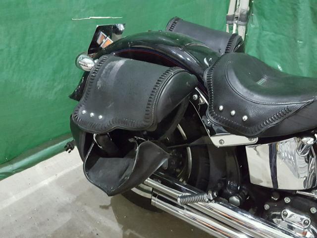 1HD1BX5177Y075202 - 2007 HARLEY-DAVIDSON FLSTF BLACK photo 9