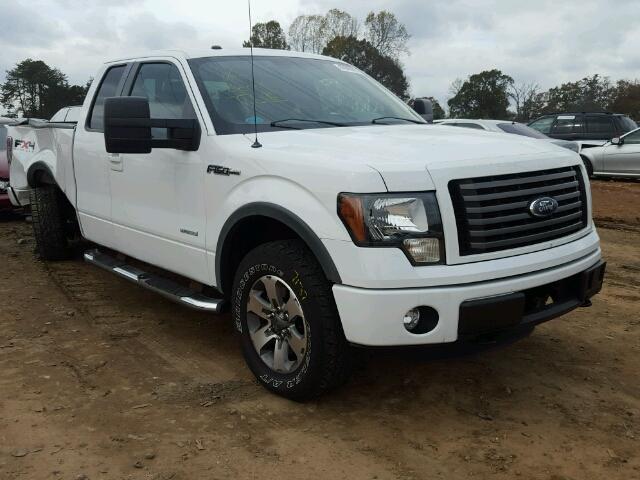 1FTFX1ET5BFC39610 - 2011 FORD F150 SUPER WHITE photo 1