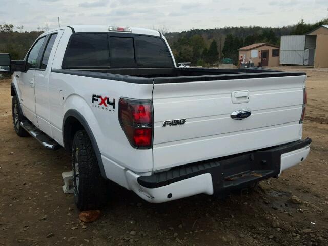 1FTFX1ET5BFC39610 - 2011 FORD F150 SUPER WHITE photo 3