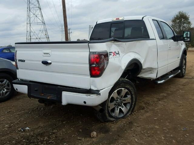 1FTFX1ET5BFC39610 - 2011 FORD F150 SUPER WHITE photo 4