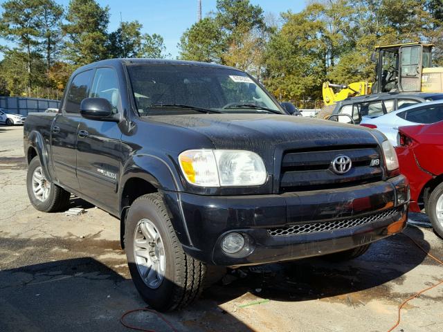 5TBDT48145S499783 - 2005 TOYOTA TUNDRA DOU BLACK photo 1