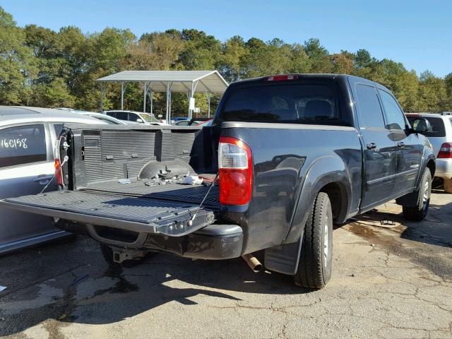 5TBDT48145S499783 - 2005 TOYOTA TUNDRA DOU BLACK photo 4