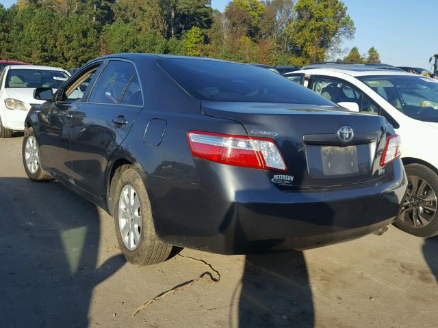 4T1BB46K89U064047 - 2009 TOYOTA CAMRY HYBR GRAY photo 3