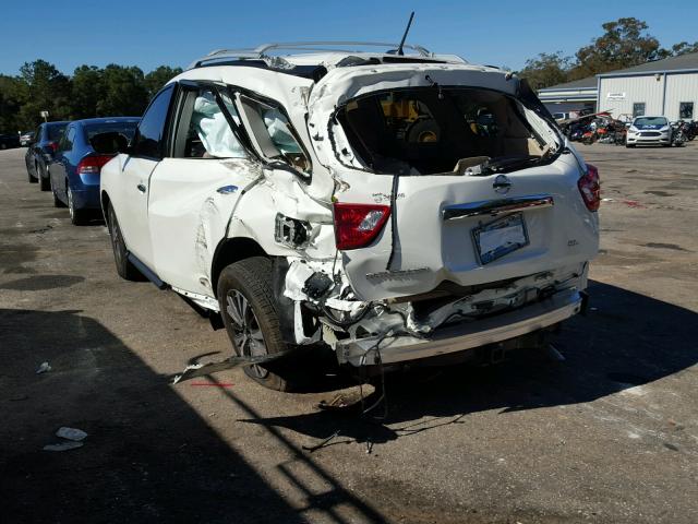 5N1DR2MN3HC692544 - 2017 NISSAN PATHFINDER WHITE photo 3