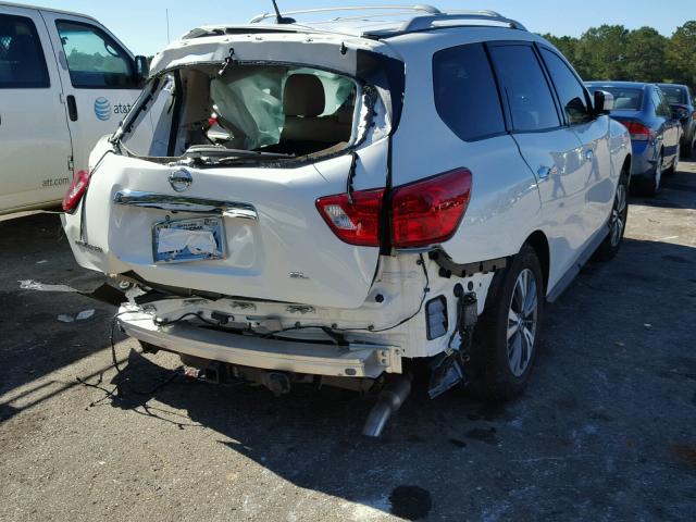 5N1DR2MN3HC692544 - 2017 NISSAN PATHFINDER WHITE photo 4