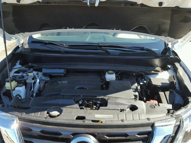 5N1DR2MN3HC692544 - 2017 NISSAN PATHFINDER WHITE photo 7