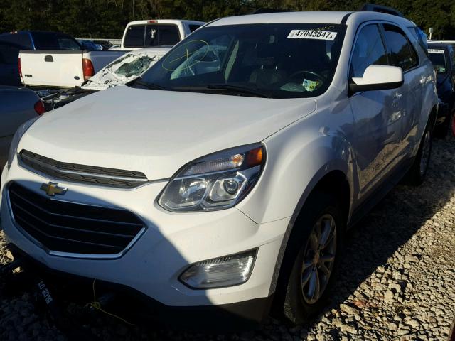 2GNFLFE31G6220764 - 2016 CHEVROLET EQUINOX LT WHITE photo 2
