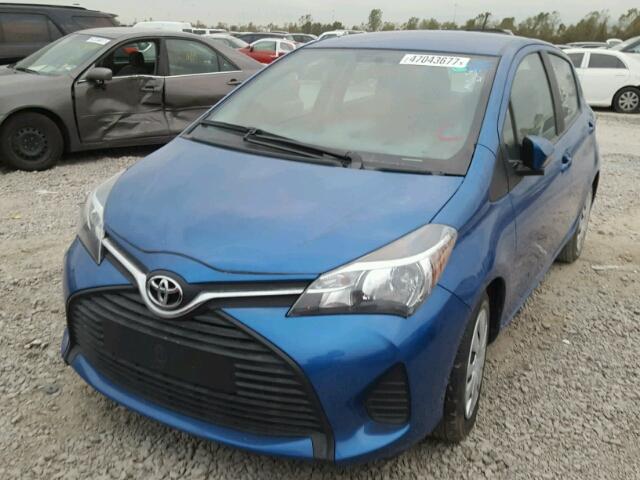 VNKKTUD30GA069083 - 2016 TOYOTA YARIS L BLUE photo 2