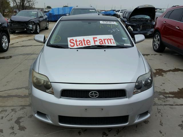 JTKDE177870197885 - 2007 TOYOTA SCION TC SILVER photo 9