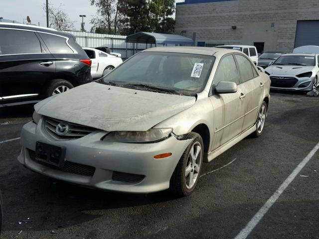 1YVHP80D855M16088 - 2005 MAZDA 6 S TAN photo 2