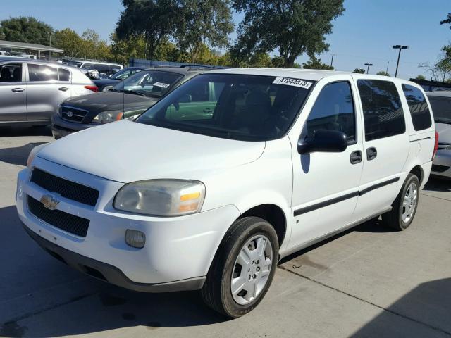 1GNDV23W27D193504 - 2007 CHEVROLET UPLANDER L 白色 照片 2