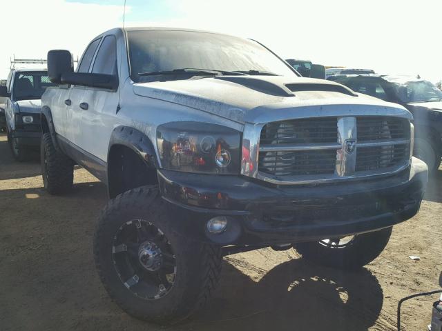 3D7MX38C37G748976 - 2007 DODGE RAM 3500 S WHITE photo 1