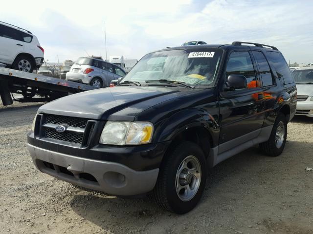 1FMYU60E33UB96580 - 2003 FORD EXPLORER S BLACK photo 2
