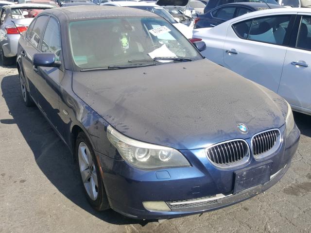 WBANV13578BZ47814 - 2008 BMW 528 XI BLUE photo 1