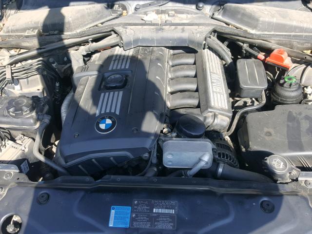 WBANV13578BZ47814 - 2008 BMW 528 XI BLUE photo 7