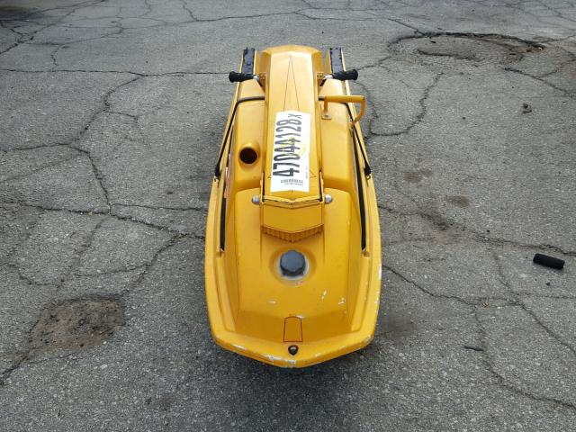 KAW213030478 - 1976 KAWASAKI JET SKI YELLOW photo 10