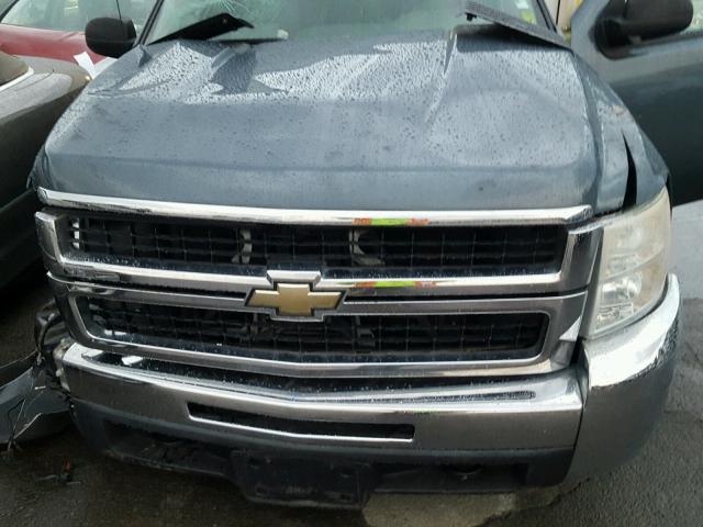 1GCHC23K08F214322 - 2008 CHEVROLET SILVERADO TEAL photo 7